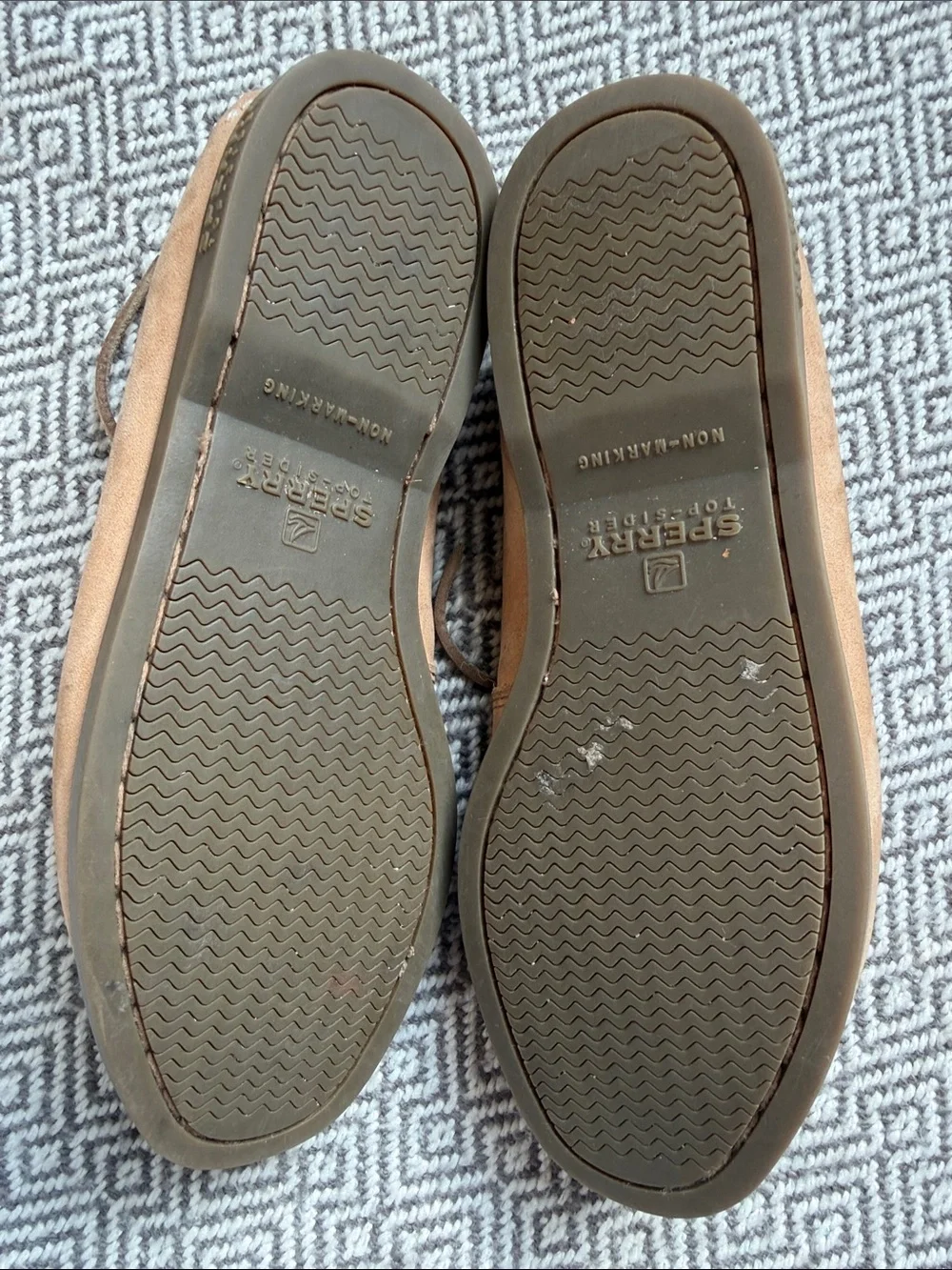 Sperry Kids Tan Suede Boat Shoes